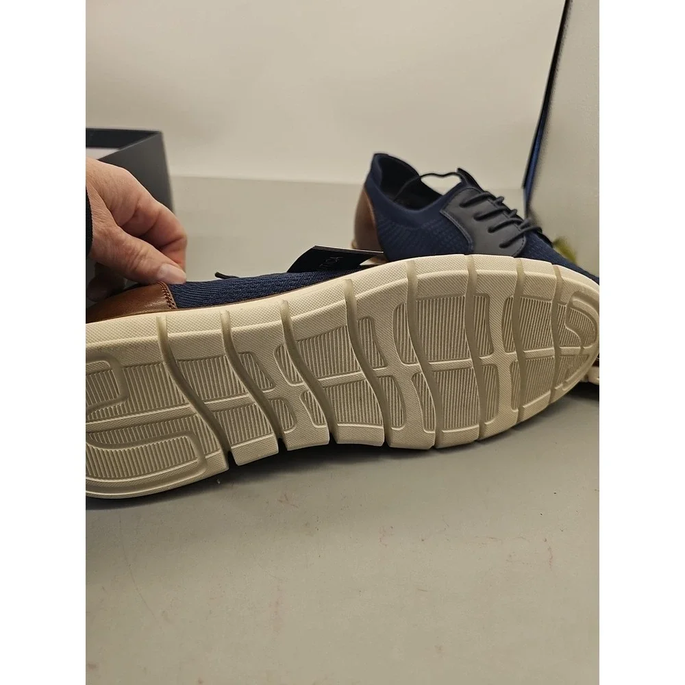 New Men's NAUTICA Lightweight Oxford‎ Shoes Navy Dress Shoes Sz  12 New